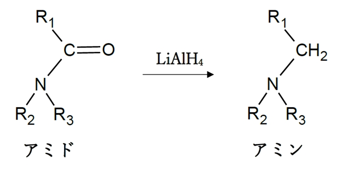 エステルのLiAlH4によるヒドリド還元でアルコール生成　反応機構　89回問12d